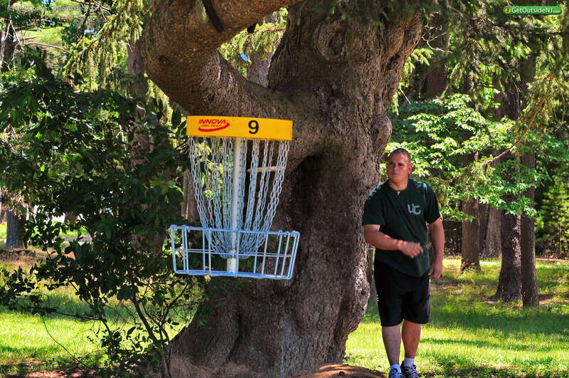 18 Hole Disc Golf Course at Ocean County Park